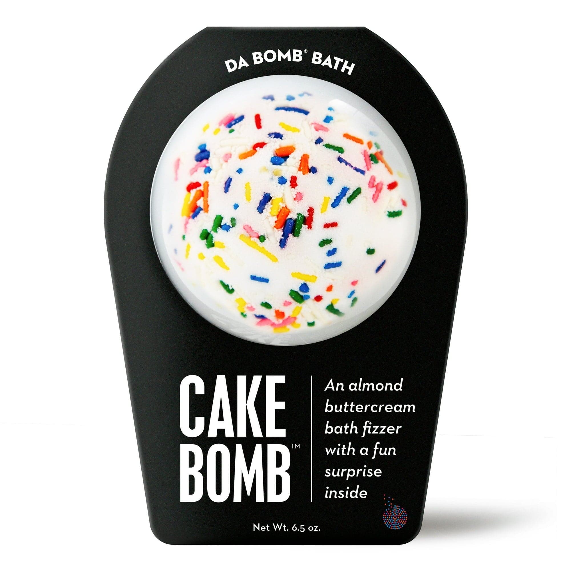 Da Bomb Bath Fizzers Cake Bath Bomb, 6.5 oz., Pack of 3