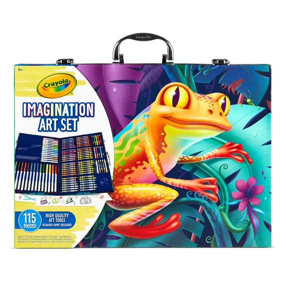 Crayola Imagination Art Coloring Set, 115 Pieces