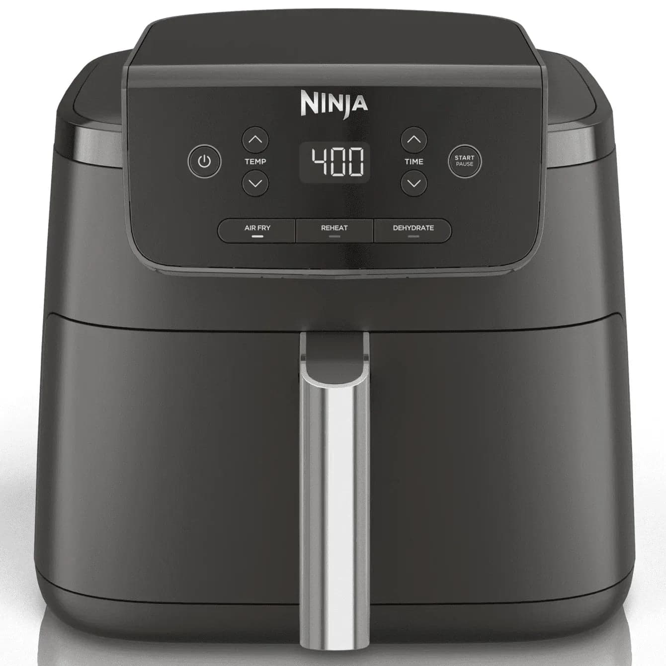 Ninja Pro 3-in-1 Air Fryer, XL 5-Qt Basket, Air Crisp Technology, Nonstick Crisper Plate, AF140 Black