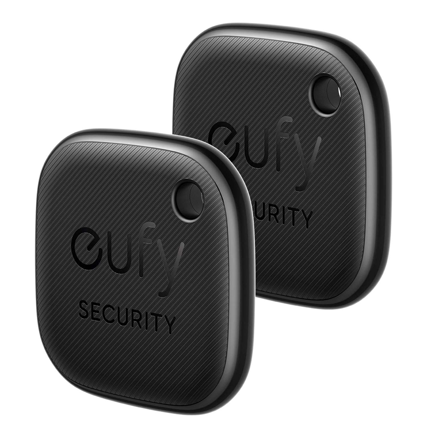 eufy SmartTrack Link 2-Pack, Bluetooth Item Tracker, Works with Apple Find My (iOS Only), Black