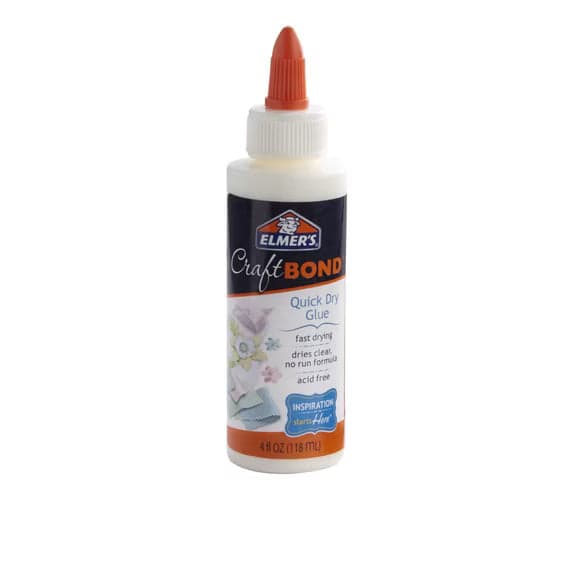 Elmer's Craft Bond Quick Dry Glue, 4 oz
