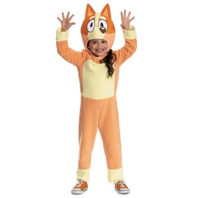 BBC Toddler Bluey Bingo Healer Classic Costume Jumpsuit Brown 2T