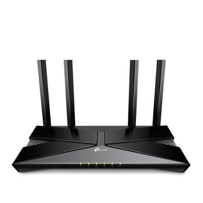 Refurbished: TP-Link - Archer AX3000 Pro Dual-Band Wi-Fi 6 Router (Black) -Manufacturer Refurbished