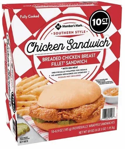 Member's Mark Southern Style Chicken Sandwich (10 ct.)