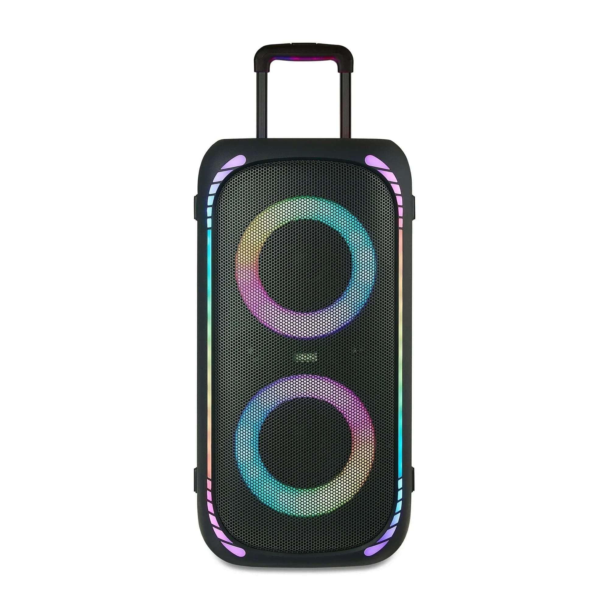 onn. Large Party Speaker Gen 2 with LED Lighting