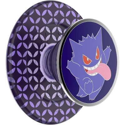 PopSockets Pokémon Magnetic Cell Phone Grip with MagSafe Adapter Ring - Gengar Scare