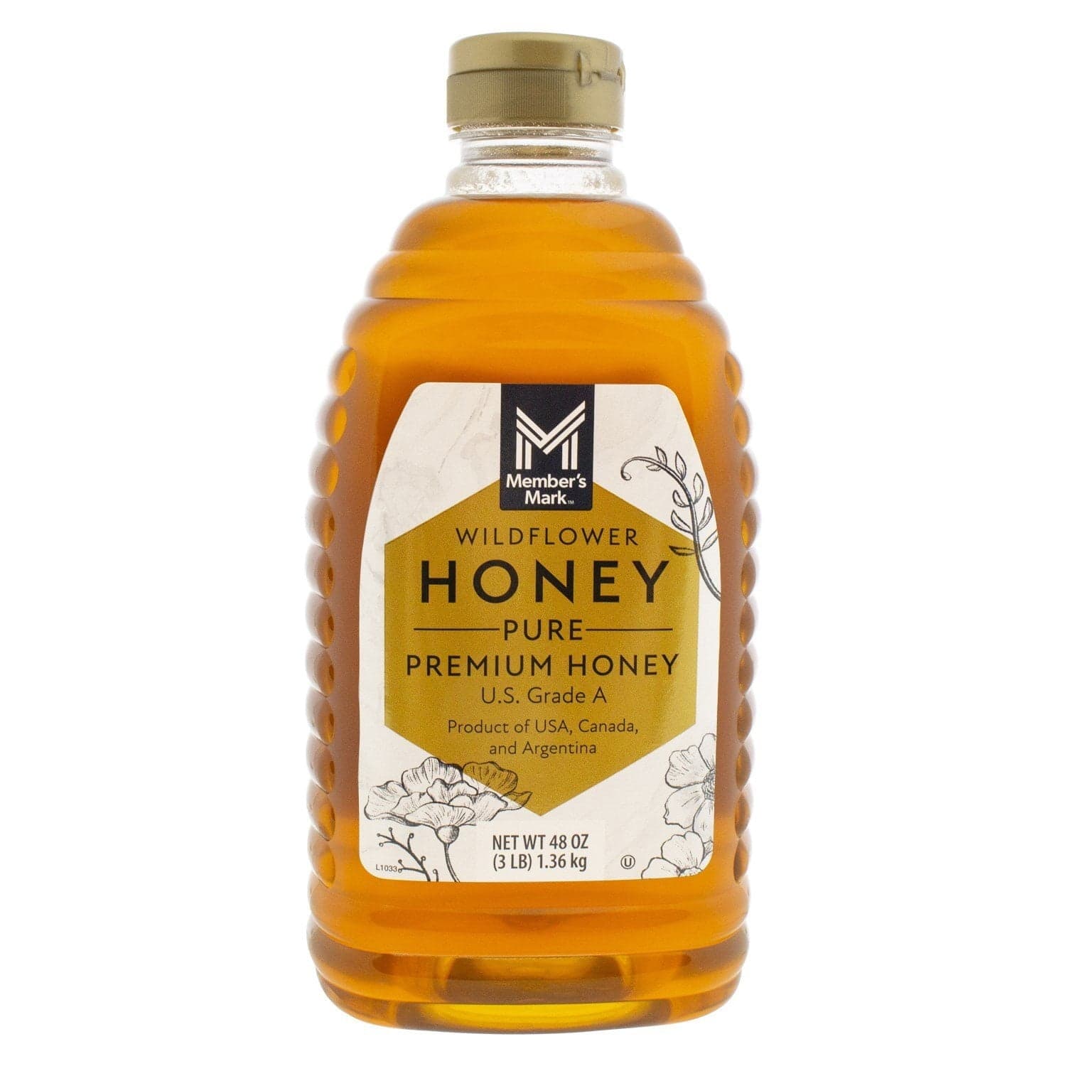 Member's Mark Wildflower Pure Premium Honey, 48 oz