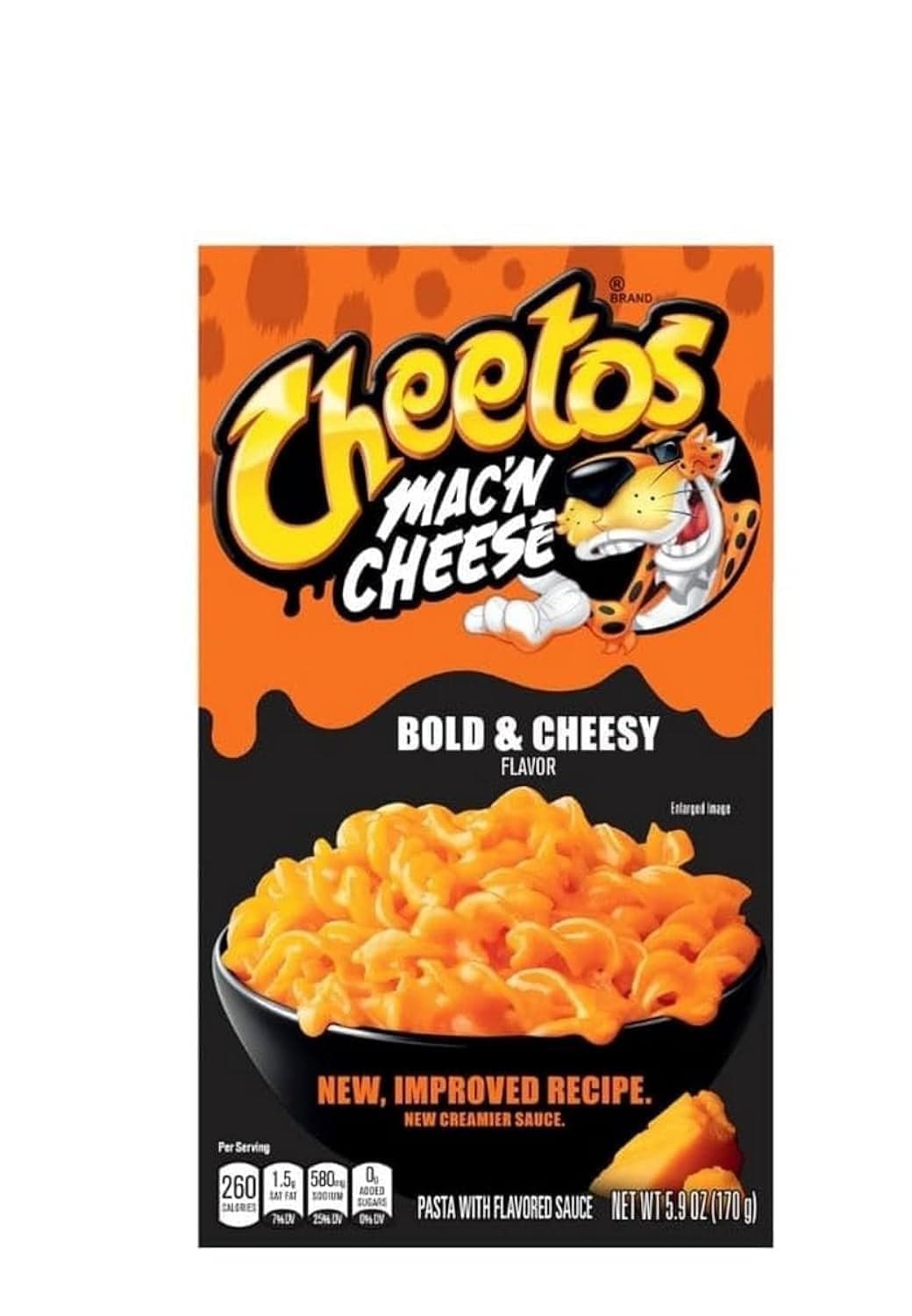 Cheetos Mac & Cheese Bold & Cheesy, 5.9 oz Boxes (Pack of 12)