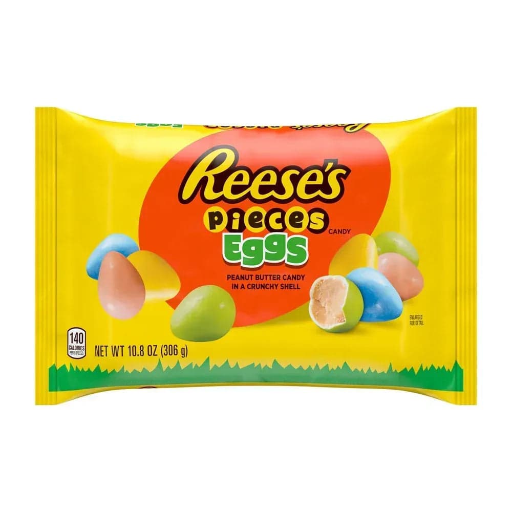 Reese's Pieces Peanut Butter Eggs Easter Candy Bag, 10.8 oz