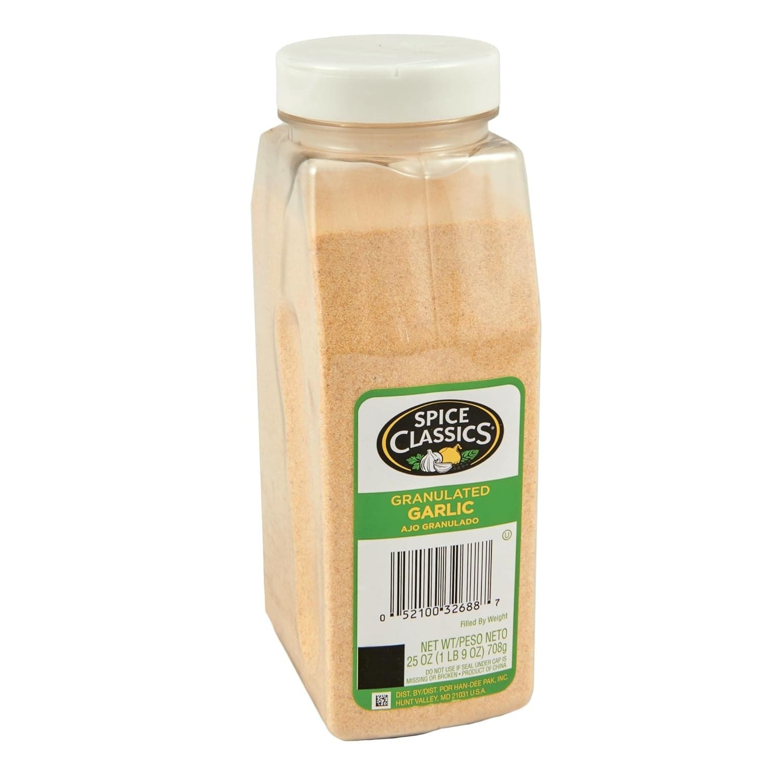 Spice Classics Granulated Garlic, 25 oz