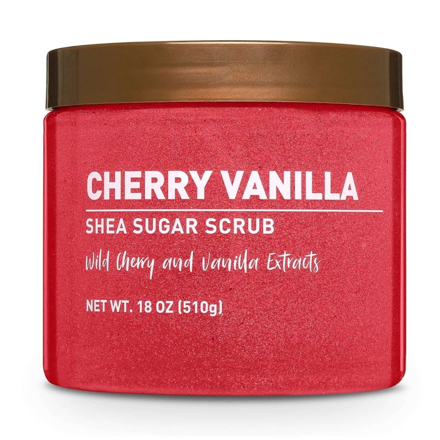 Equate Cherry Vanilla Sugar Body Scrub, 18 oz