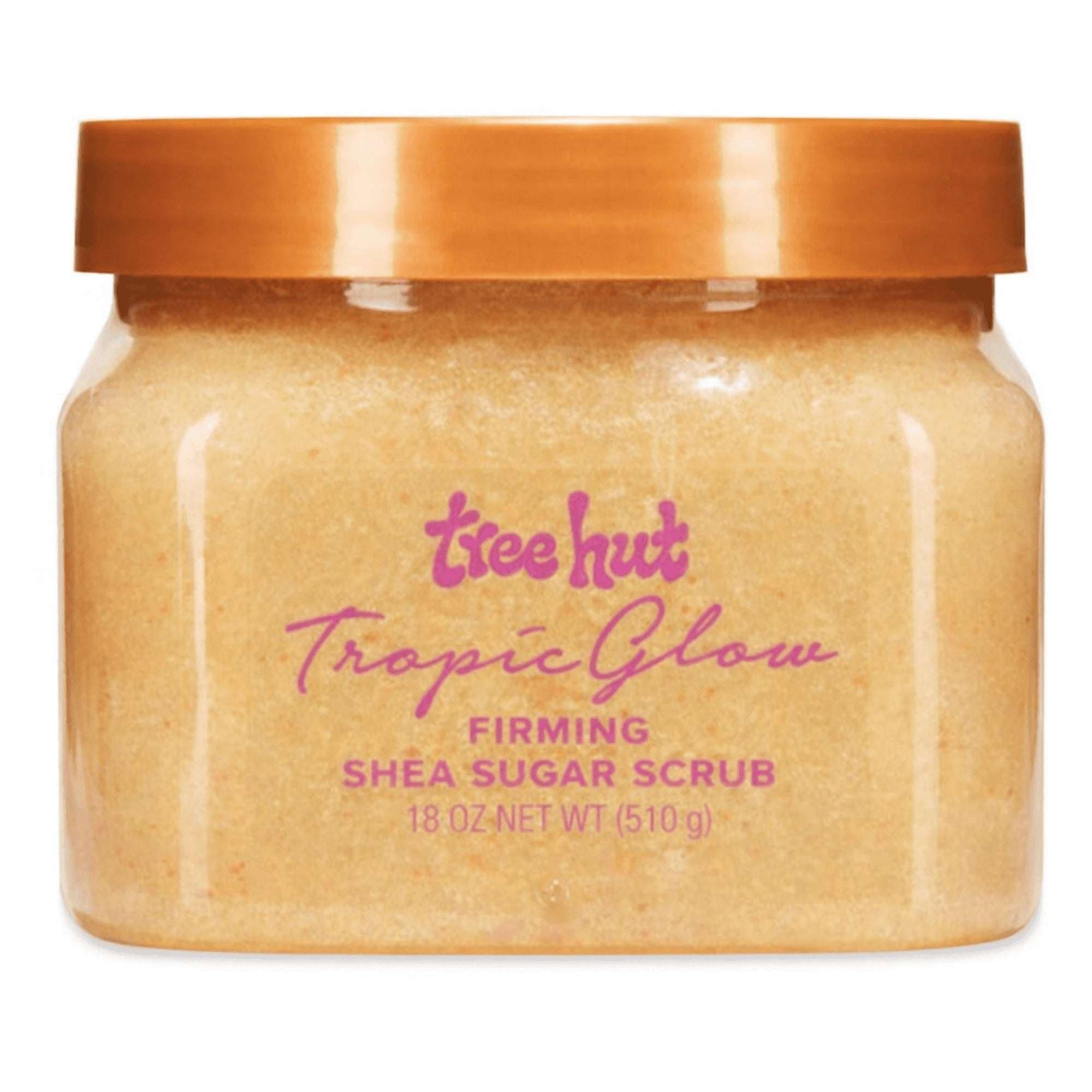 Tree Hut Tropic Glow Firming Shea Sugar Body Scrub, 18 oz (3 Pack)