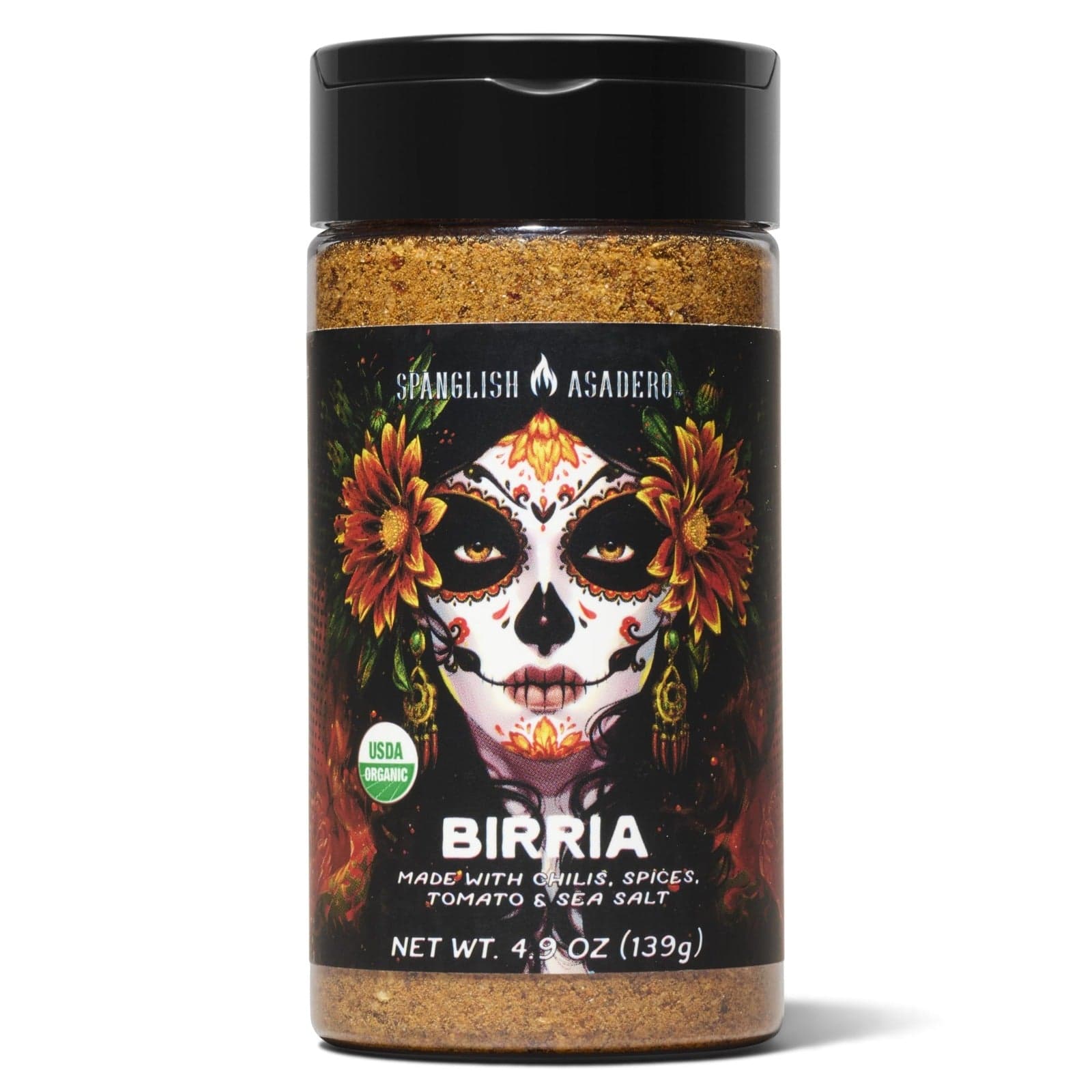 Spanglish Organic Birria Seasoning, 4.9 oz.