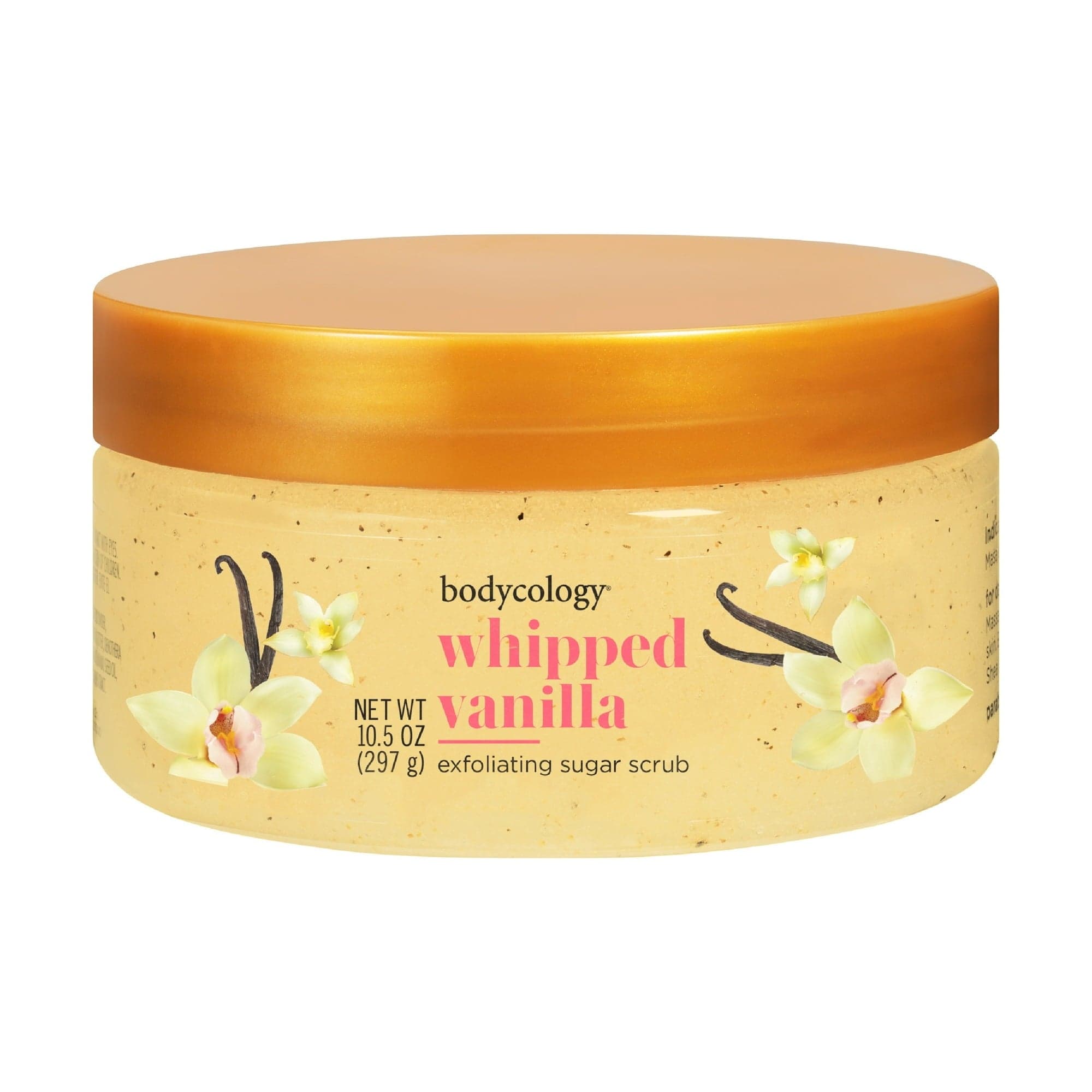 Bodycology Whipped Vanilla Exfoliating Sugar Scrub, 10.5 oz