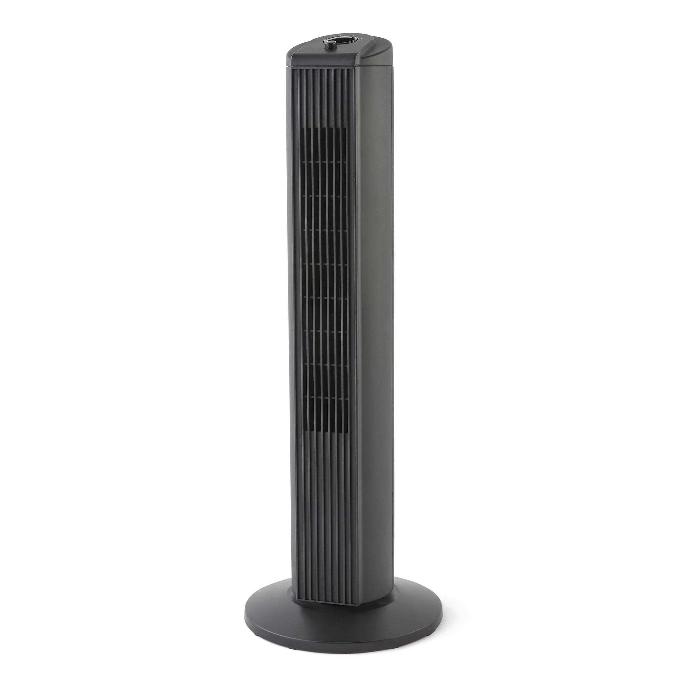 Mainstays 28-Inch Tower Fan with 3-Speed Settings and Oscillation, Black, MSWMT24MBV