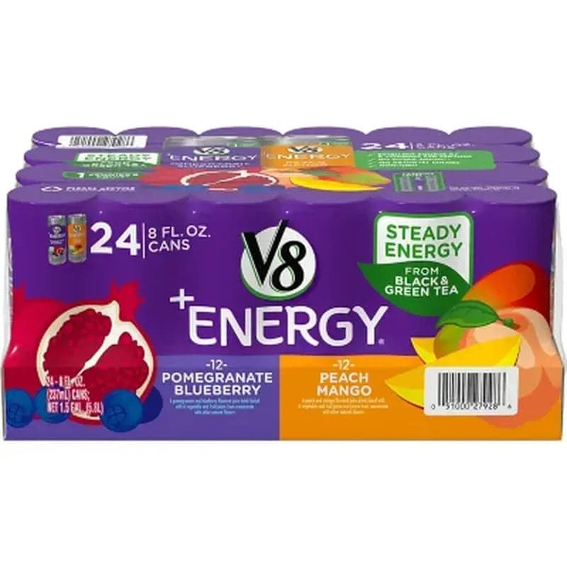 V8 +Energy Variety Pack (8 oz, 24 pk)