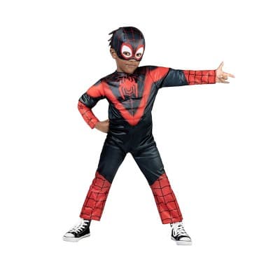 Marvel Spidey and His Amazing Friends Miles "Spin" Morales Toddler Halloween Costume 3-4T