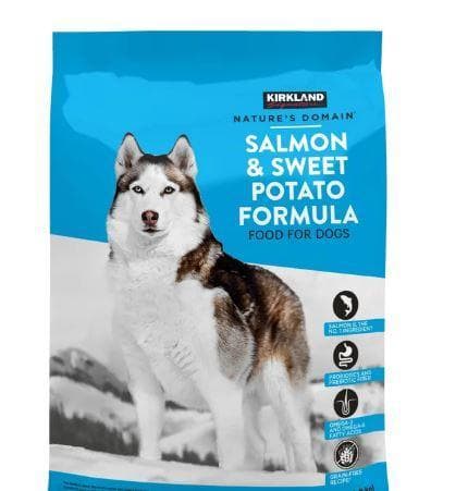 Kirkland Signature Nature's Domain Salmon & Sweet Potato Dry Dog Food, 35 lb