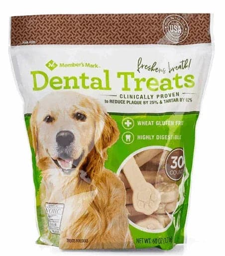 Member's Mark Dental Chew Treats for Dogs, 60 oz.