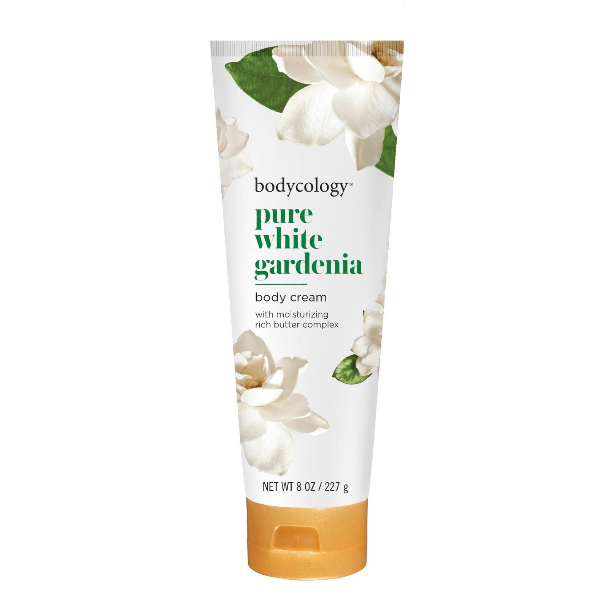 (4 Pack) Bodycology Pure White Gardenia Shea Butter Body Cream, 8 oz