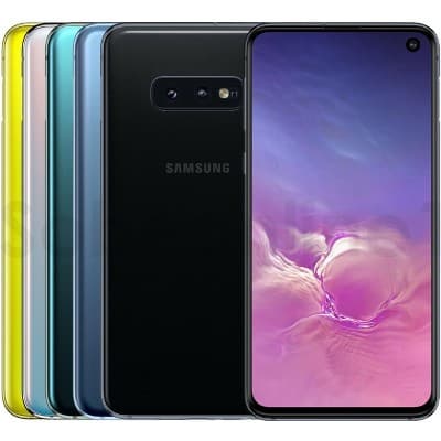 Samsung Galaxy S10e 128GB ROM 6GB RAM G970 GSM Unlocked Smartphone - Manufacturer Refurbished - Prism Black