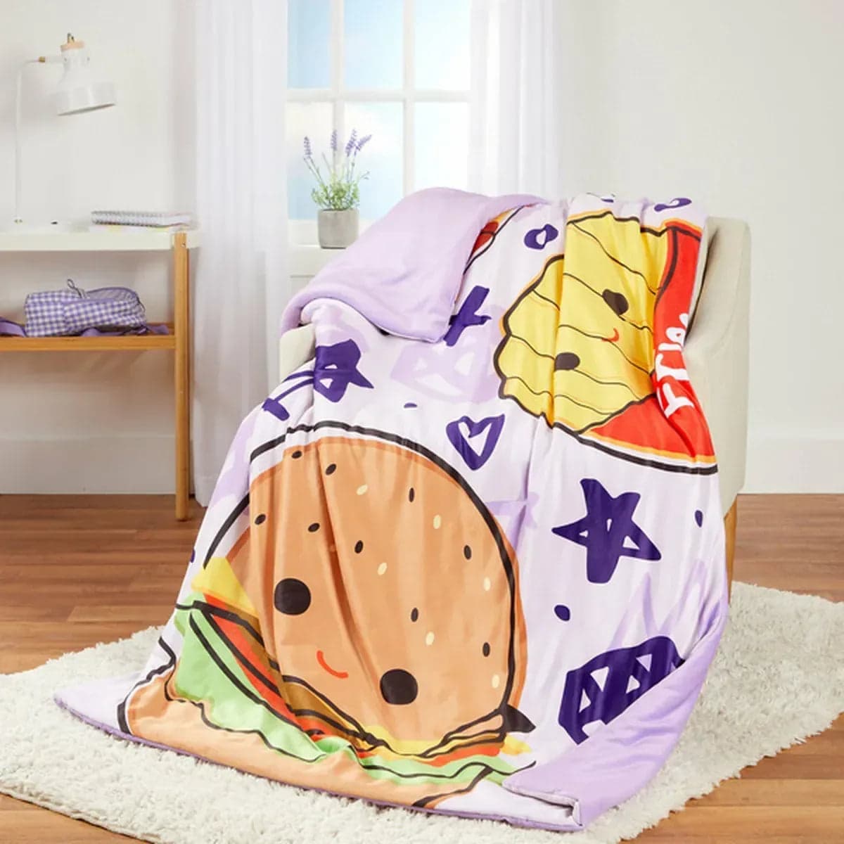 Squishmallows Snuggle Throw Blanket, Assorted Designs