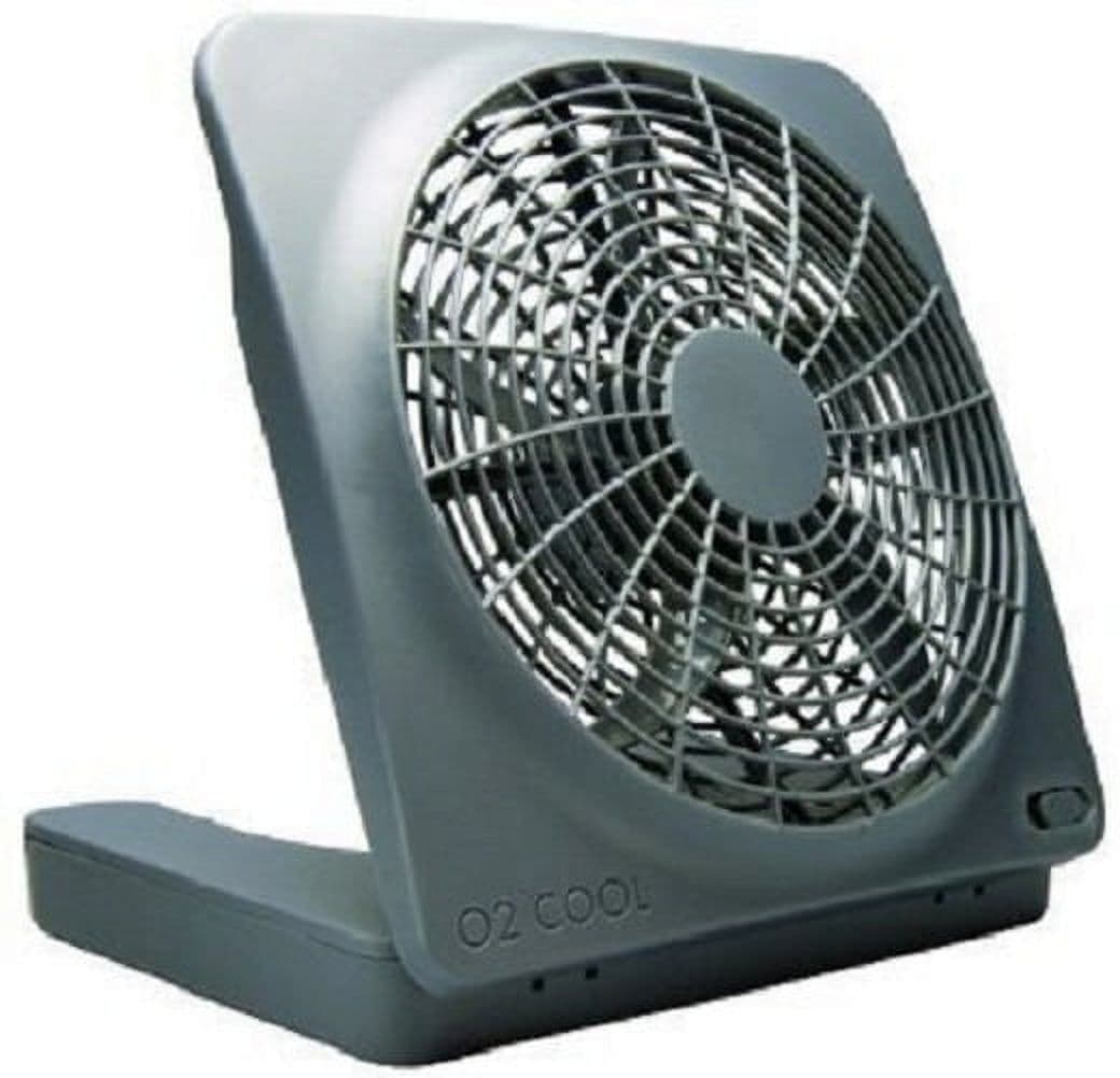 O2COOL 10-Inch Battery or Electric Portable Fan, Camping and Tent Fan