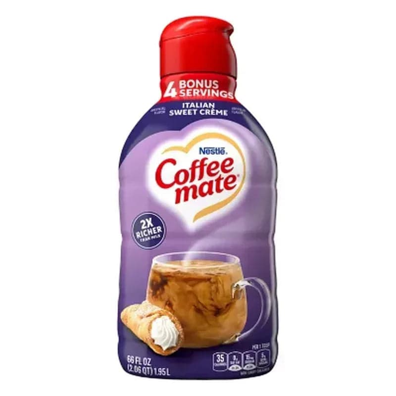 Coffee mate Italian Sweet Creme Liquid Coffee Creamer (66 Fl. Oz.)