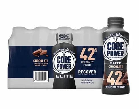 Fairlife Core Power Elite 42g Protein Shake, Chocolate 14 fl. oz., 10 pk.