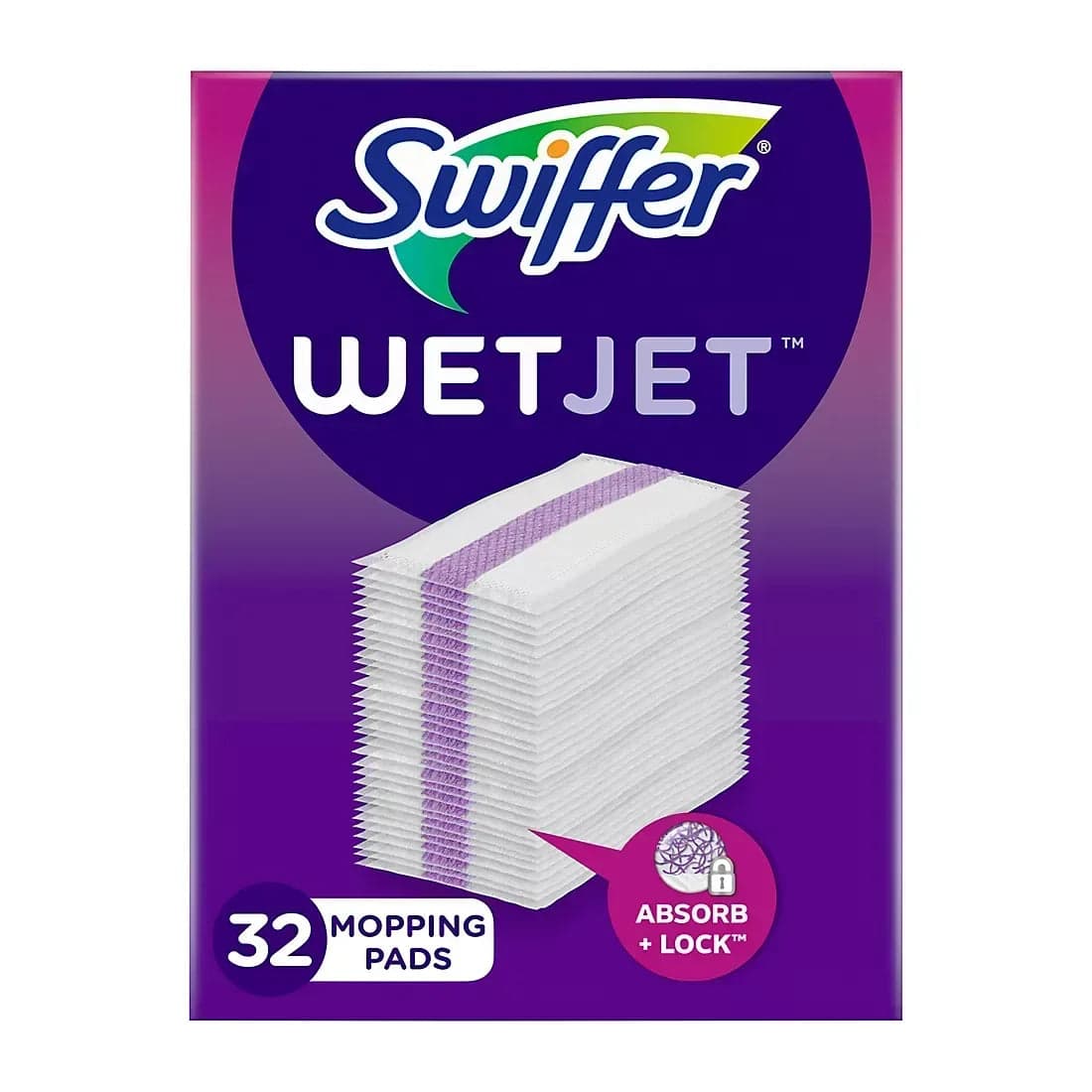 Swiffer WetJet Hardwood & Multi-Surface Floor Mop Cleaning Pads, 32 ct.