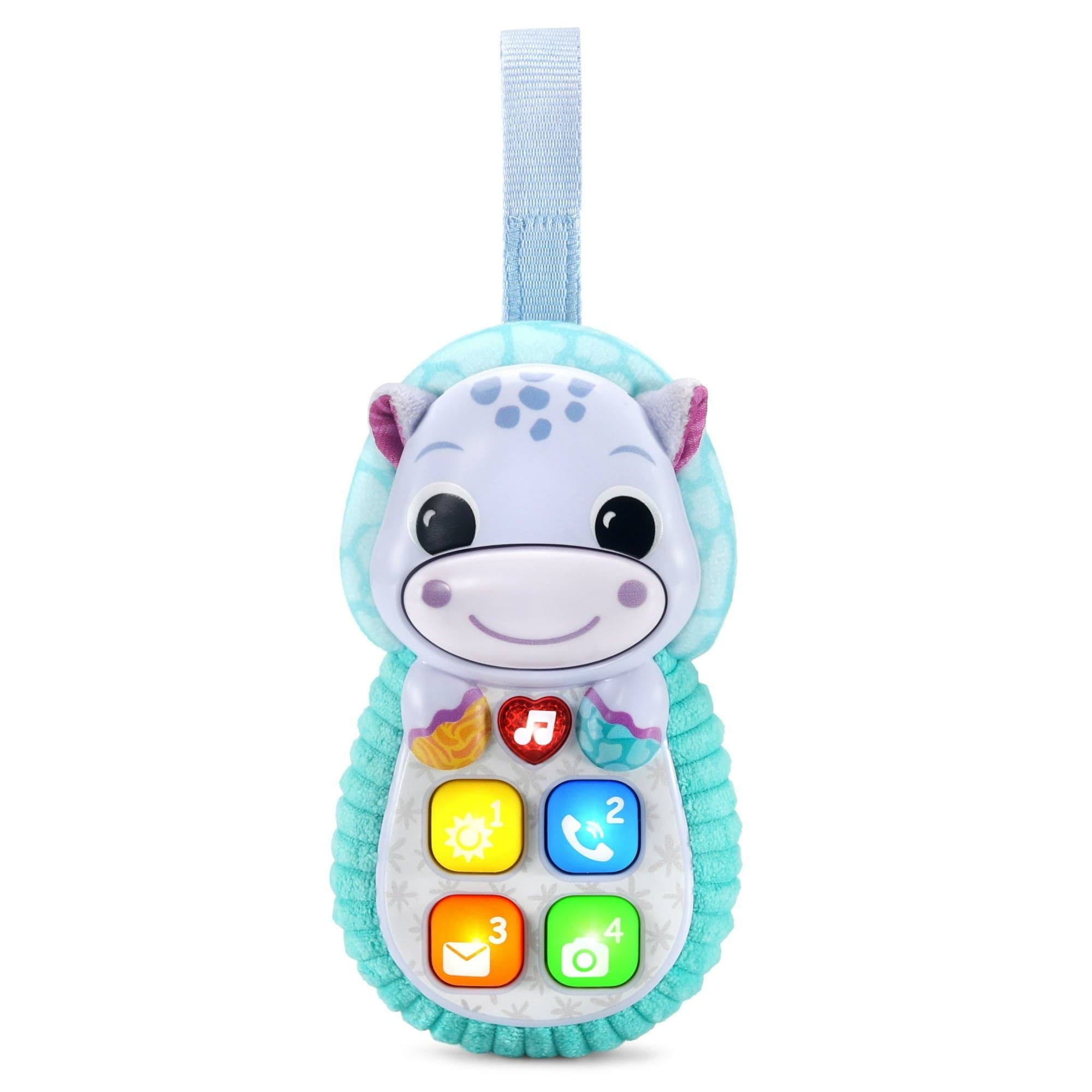 VTech Baby Hello, Hippo! Soft Phone Baby and Toddler Toy