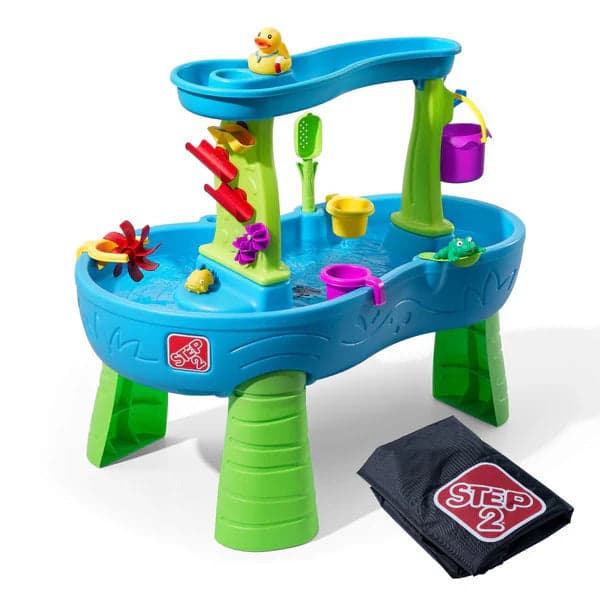 Step2 Rain Showers Splash Pond Water Table with Cover