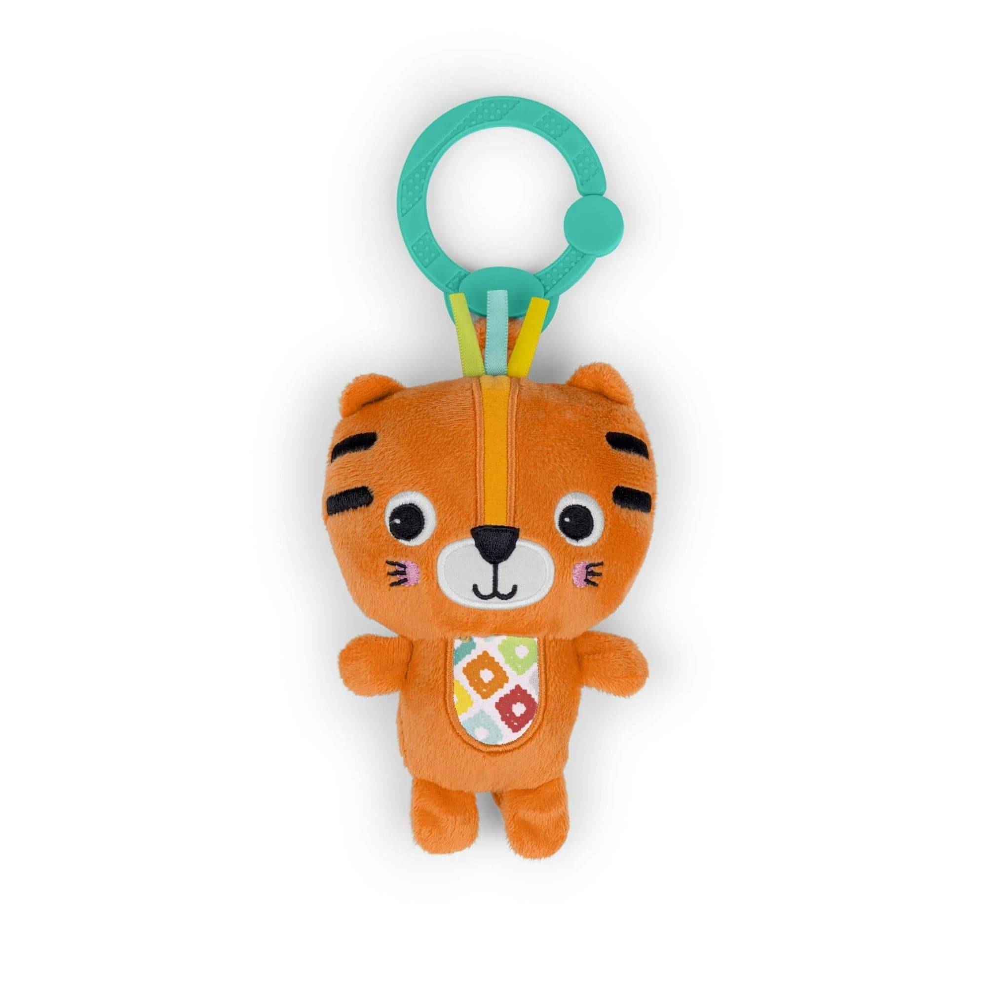 Jingle Joy Reach & Rattle Baby Toy for Stroller, Tiger, Unisex, Newborn+
