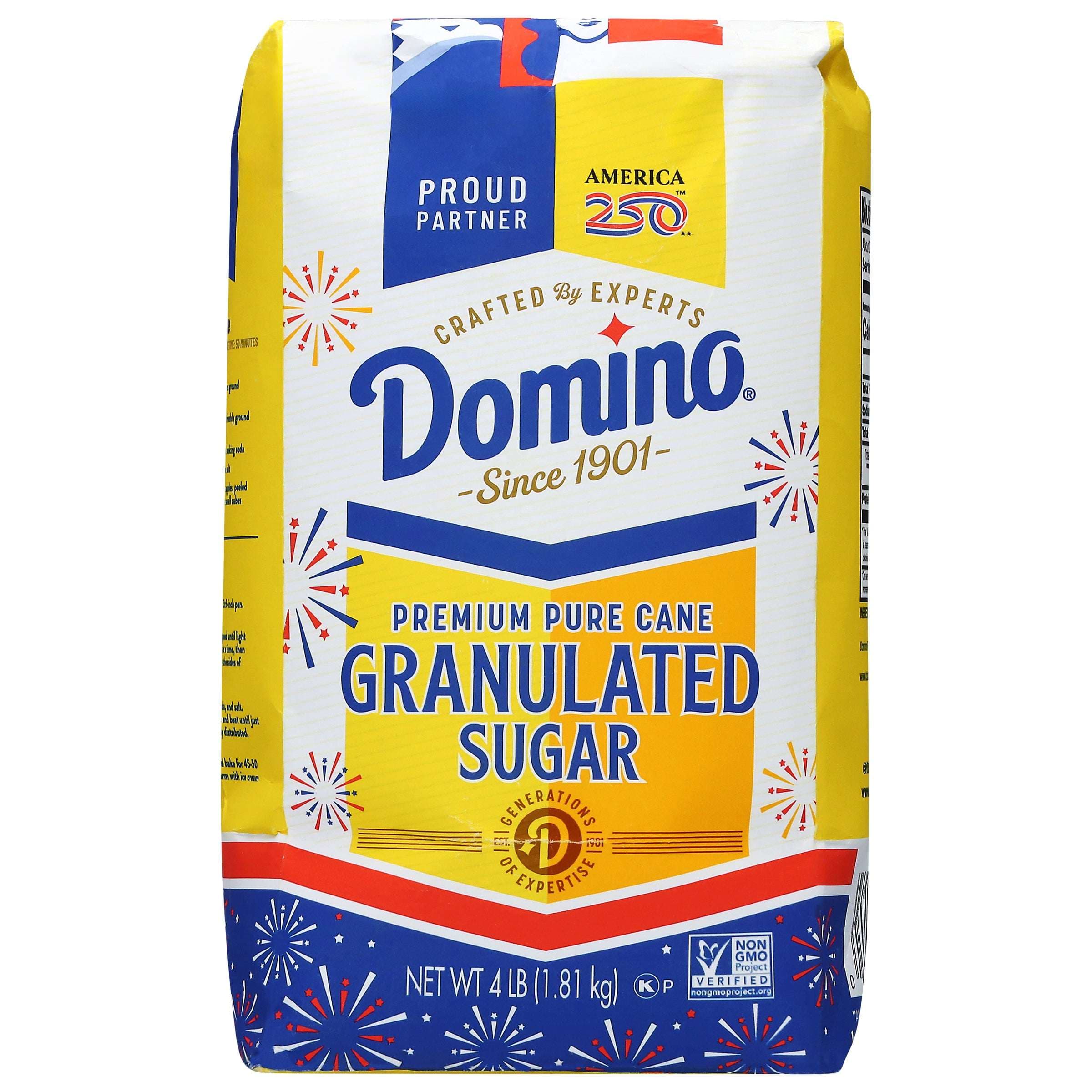 Domino Pure Cane Sugar, 4 lb Bag, Summer Baking Limited Edition