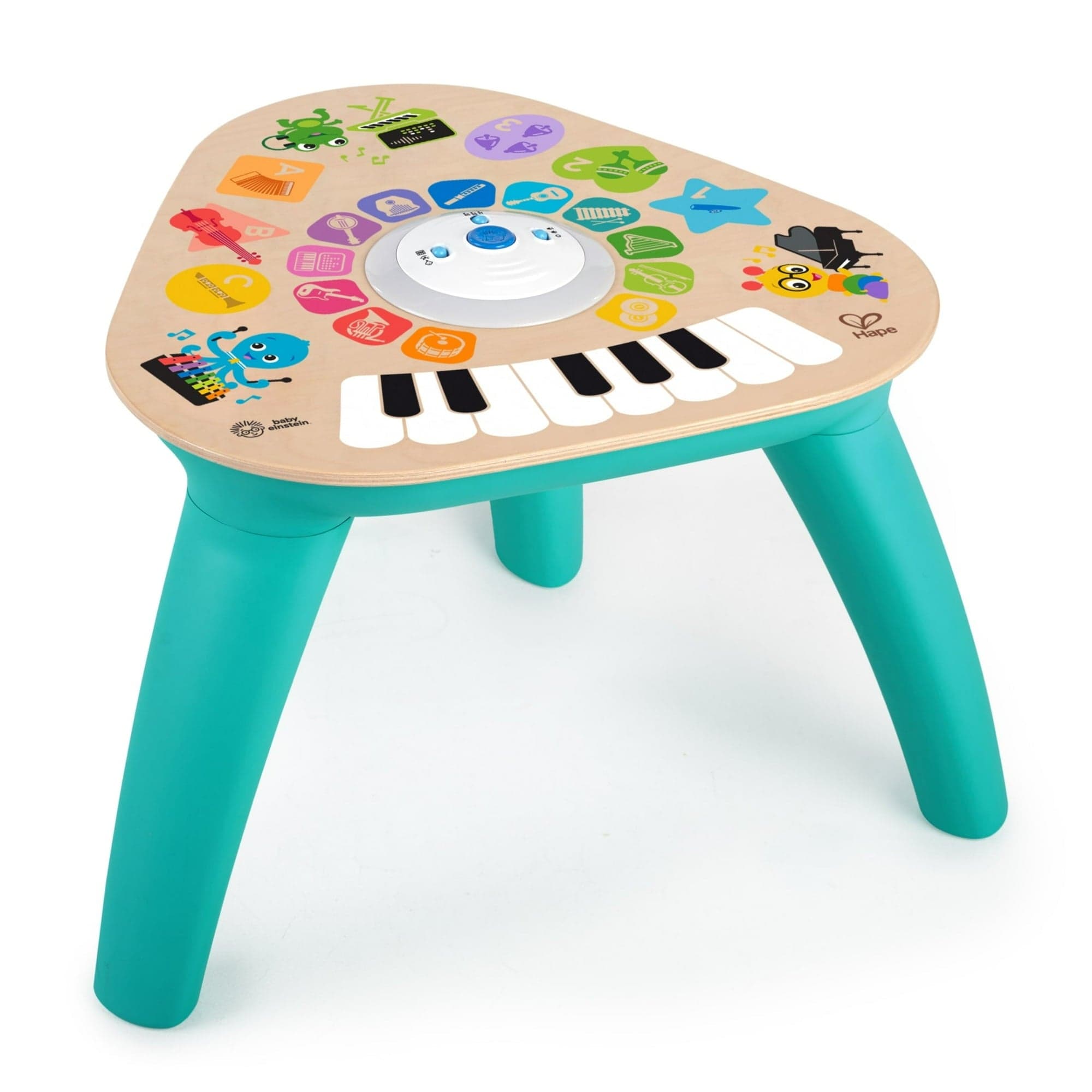 Baby Einstein Clever Composer Tune Table Magic Touch Electronic Wooden Activity Toy, Ages 6 Months+