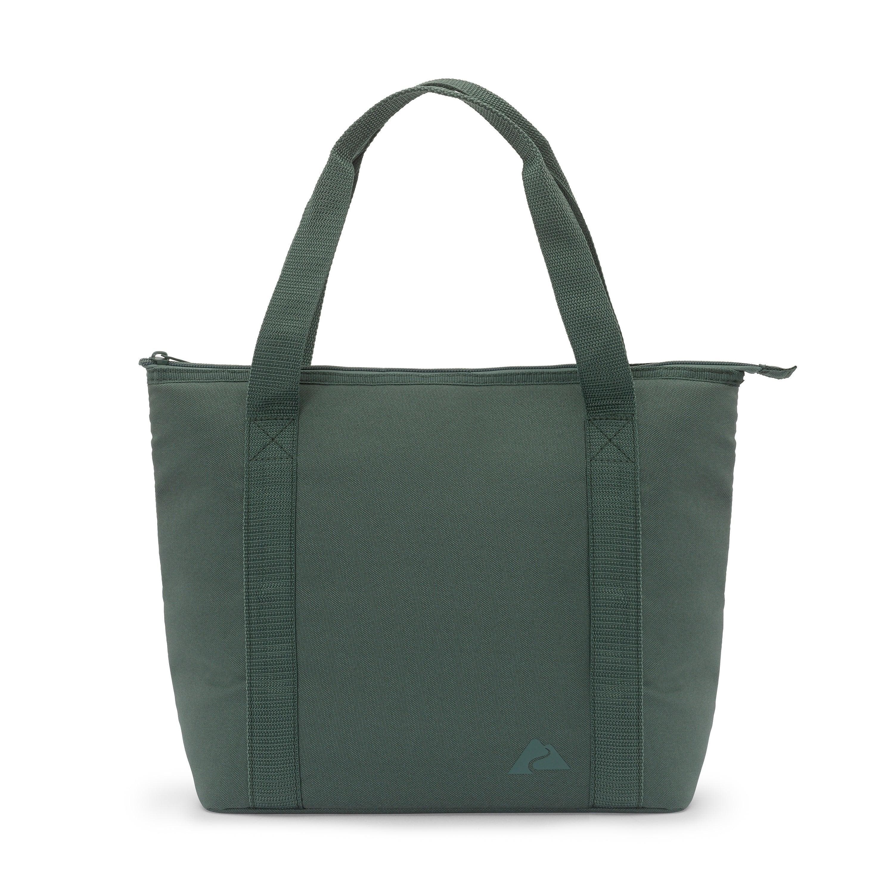 Ozark Trail 12 Can Soft Cooler Tote, Forest Green, 10.5 Quart Volume Capacity