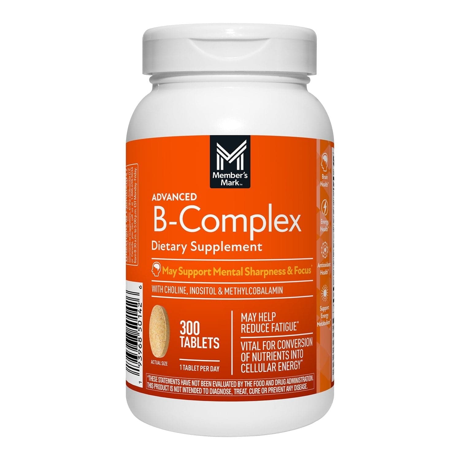 Member's Mark Advanced B Complex , 300 ct.