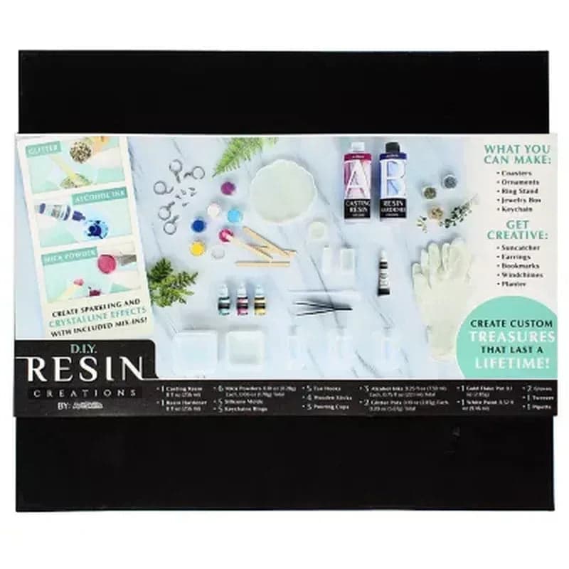 Artskills DIY Epoxy Resin Arts & Crafts Activity Kit, 41 Pieces