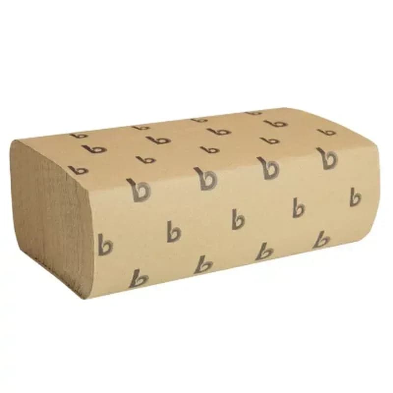 Boardwalk Multifold Paper Towels, Natural, 9" x 9 9/20" (250 Towels/Pk., 16 Pks.)