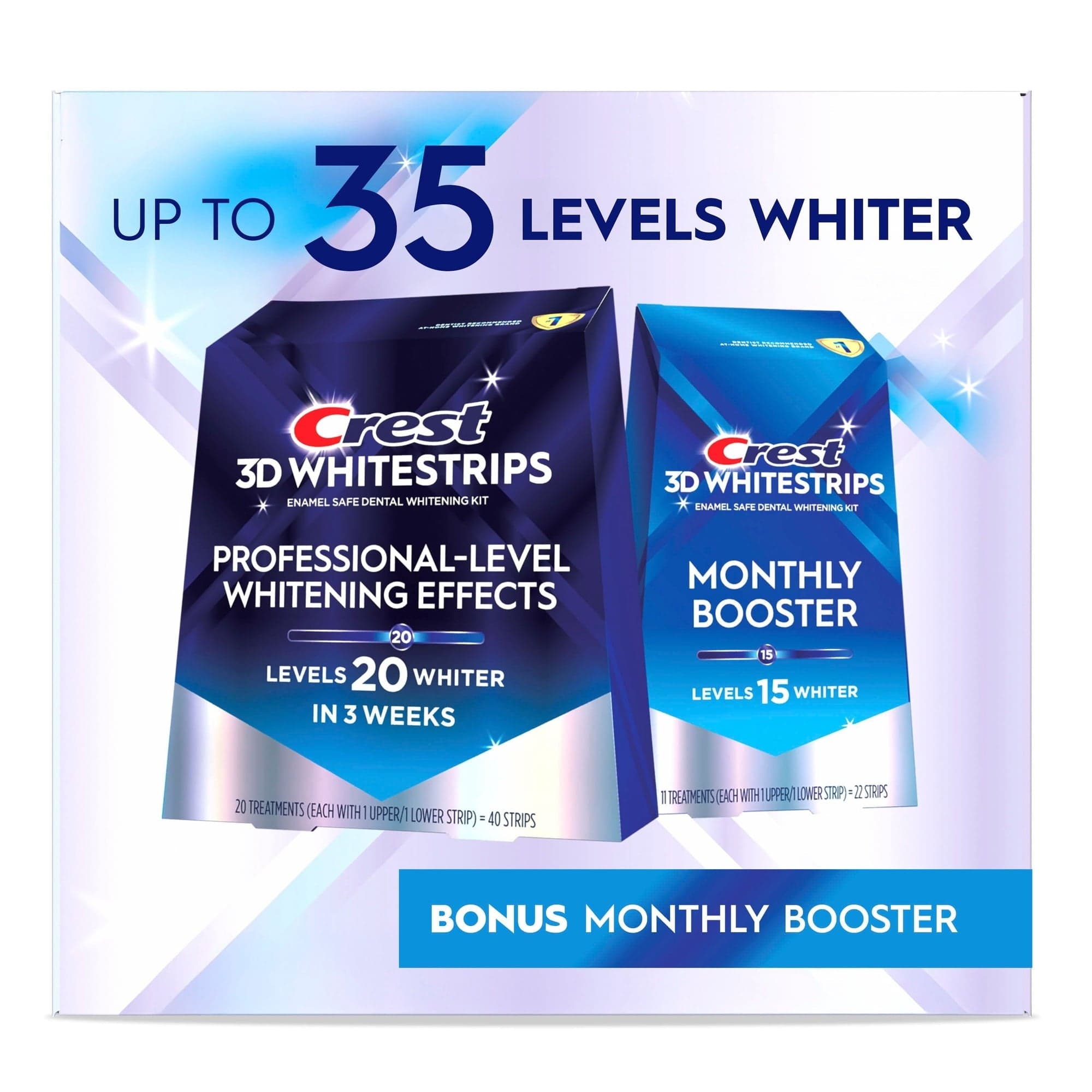 Crest 3D Whitestrips Professional Effects & Supreme Bright Whitening Kit