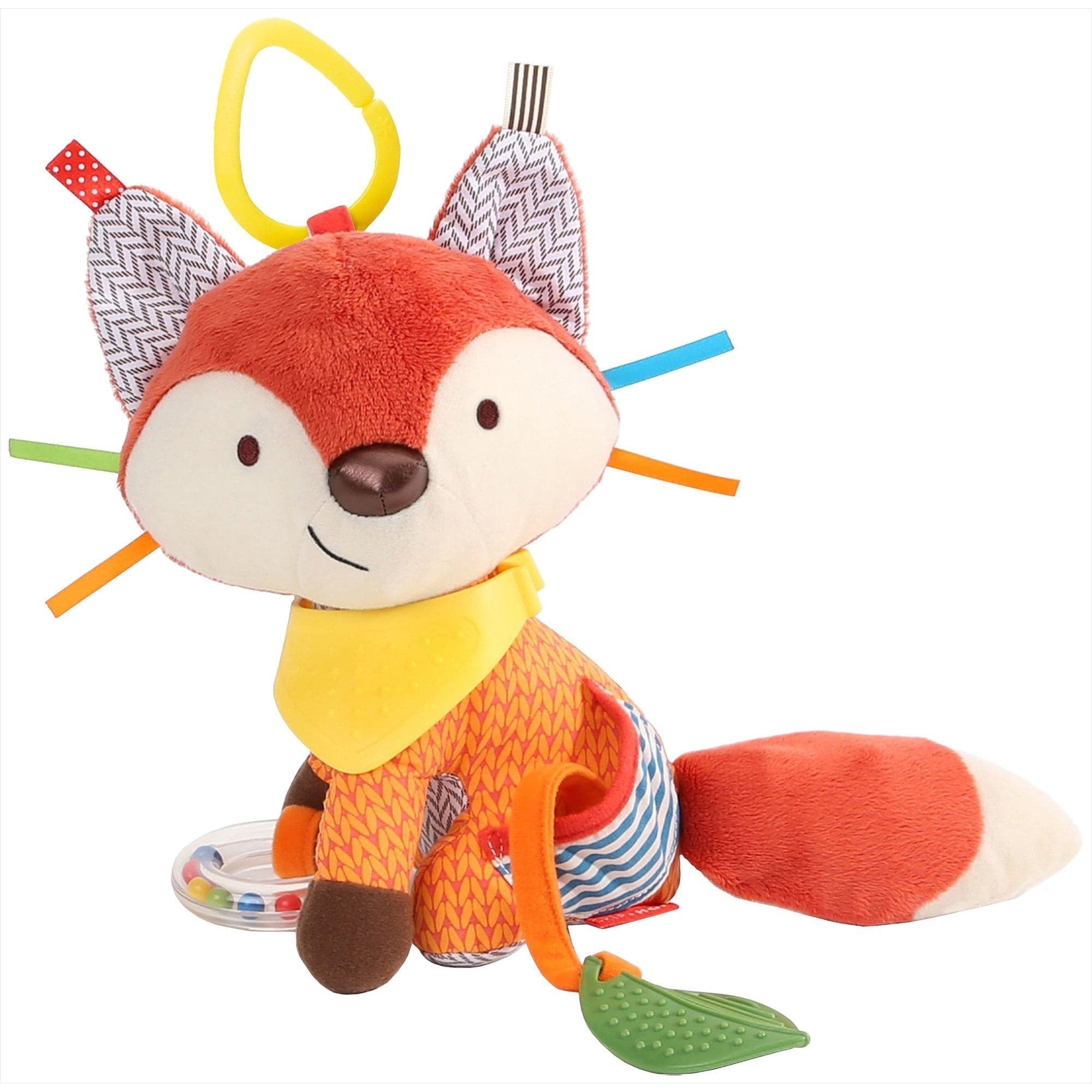 Skip Hop Bandana Buddies Fox Baby Stroller Multi-Sensory Activity Toy, 0+