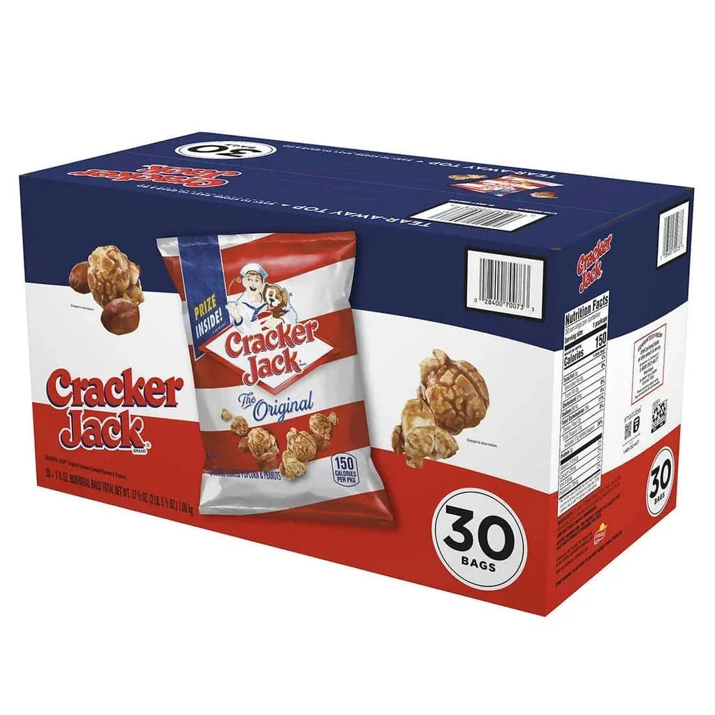 Cracker Jack Original, 1.25 oz, 30-count