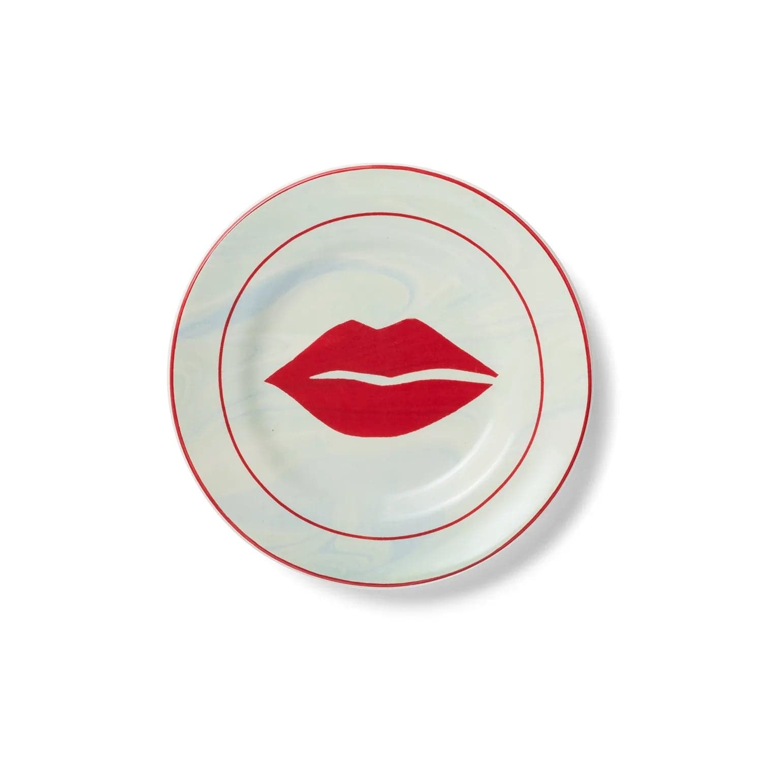 Sur La Table Mariana Velásquez Lips Appetizer Plate, Set of 2