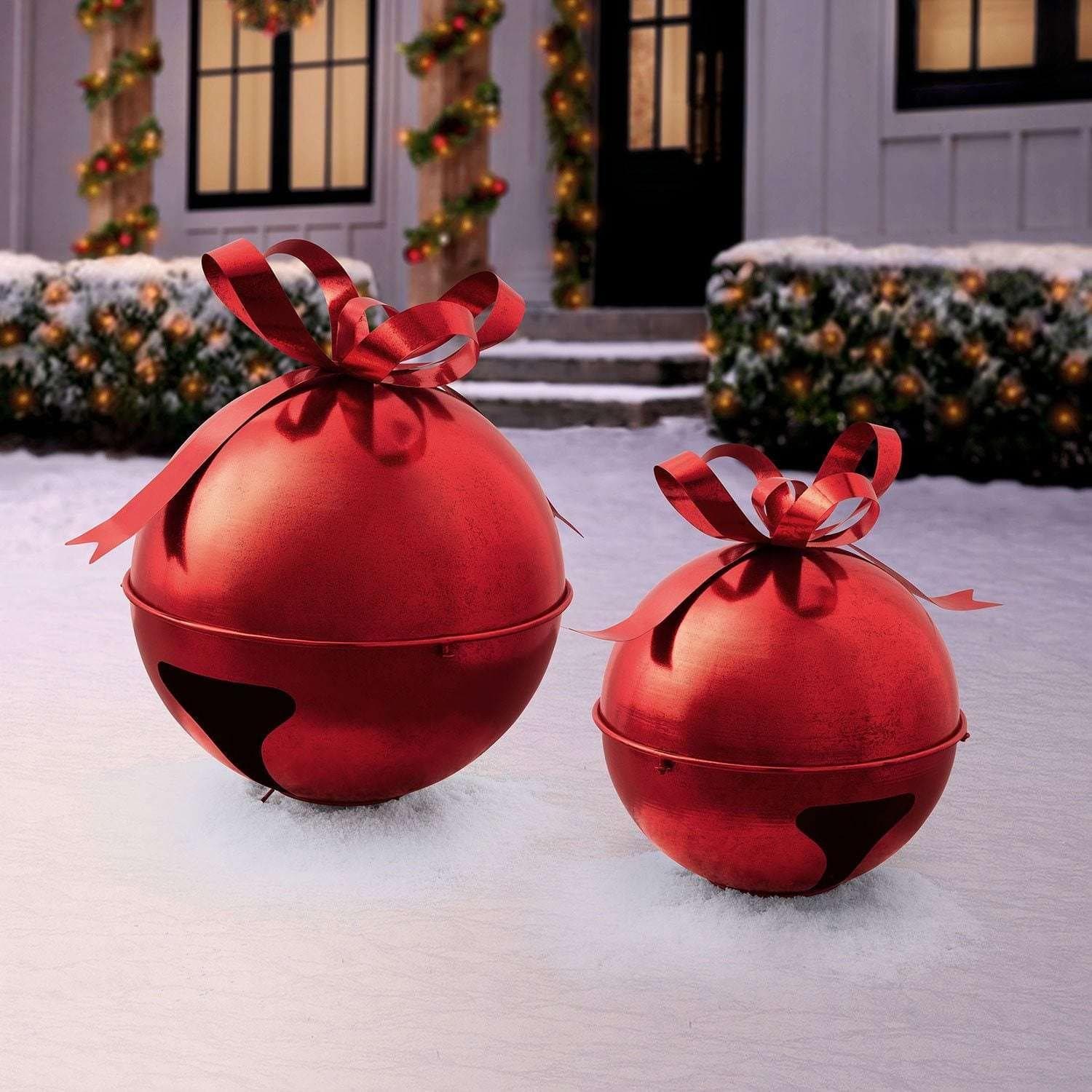 Member's Mark Oversized Jingle Bell Decor, Set of 2