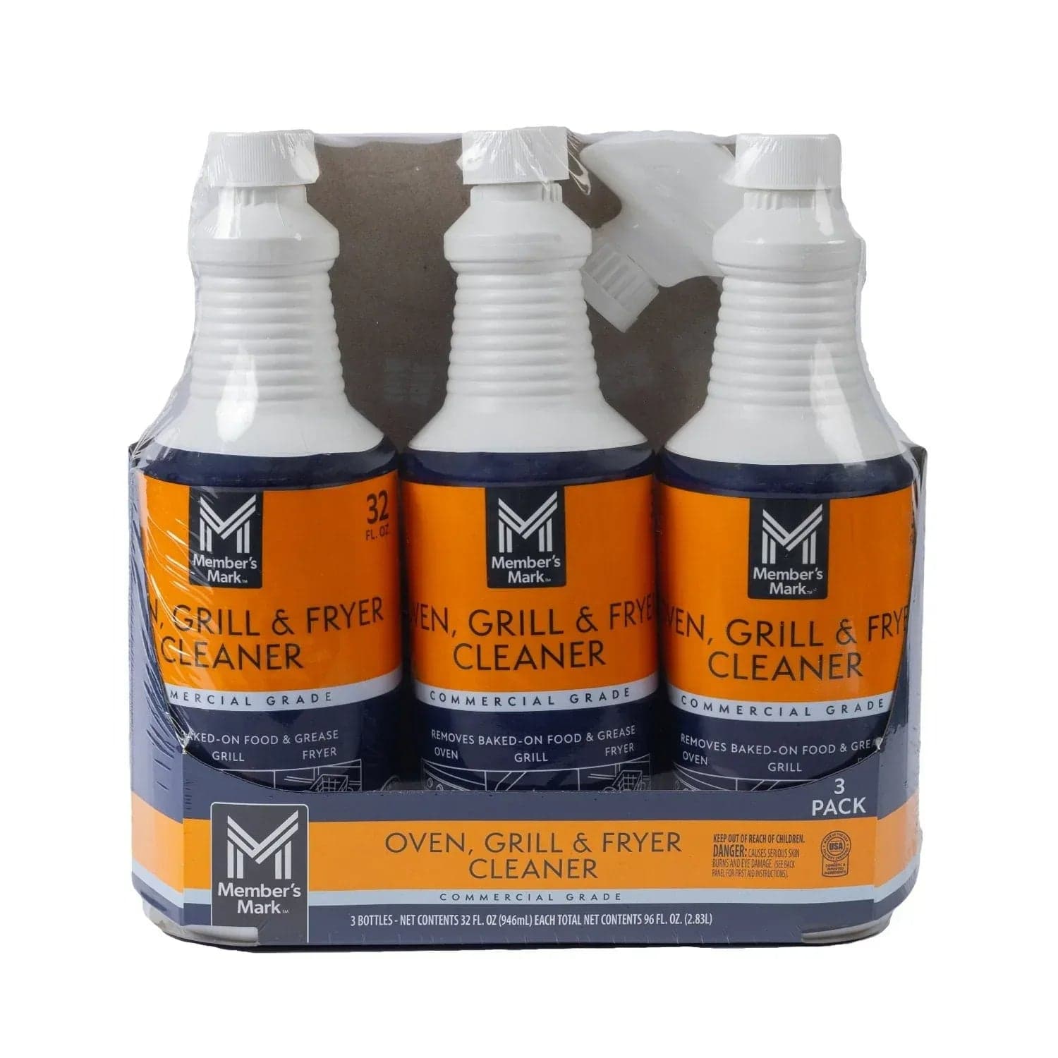 Member's Mark Commercial Oven, Grill and Fryer Cleaner 32 oz., 3 pk.