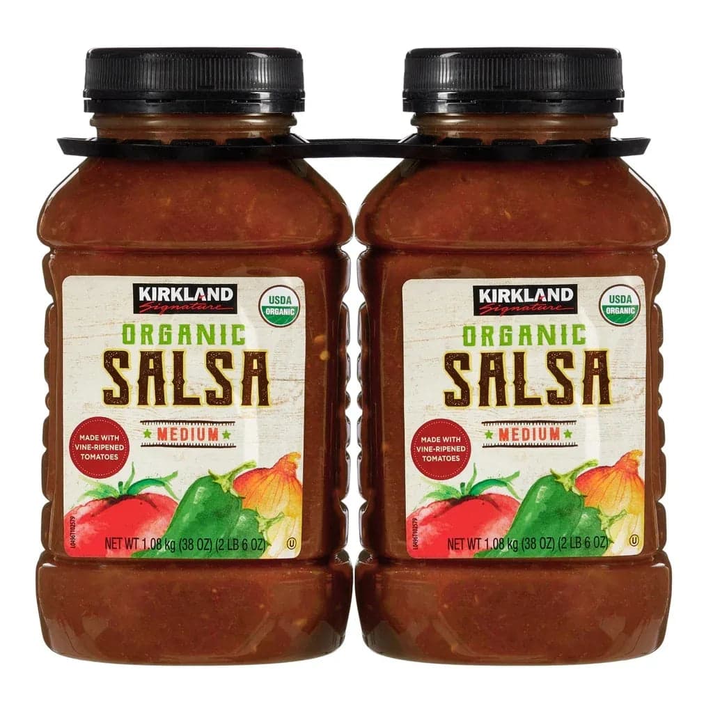 Kirkland Signature Organic Salsa, Medium, 38 oz, 2-Count