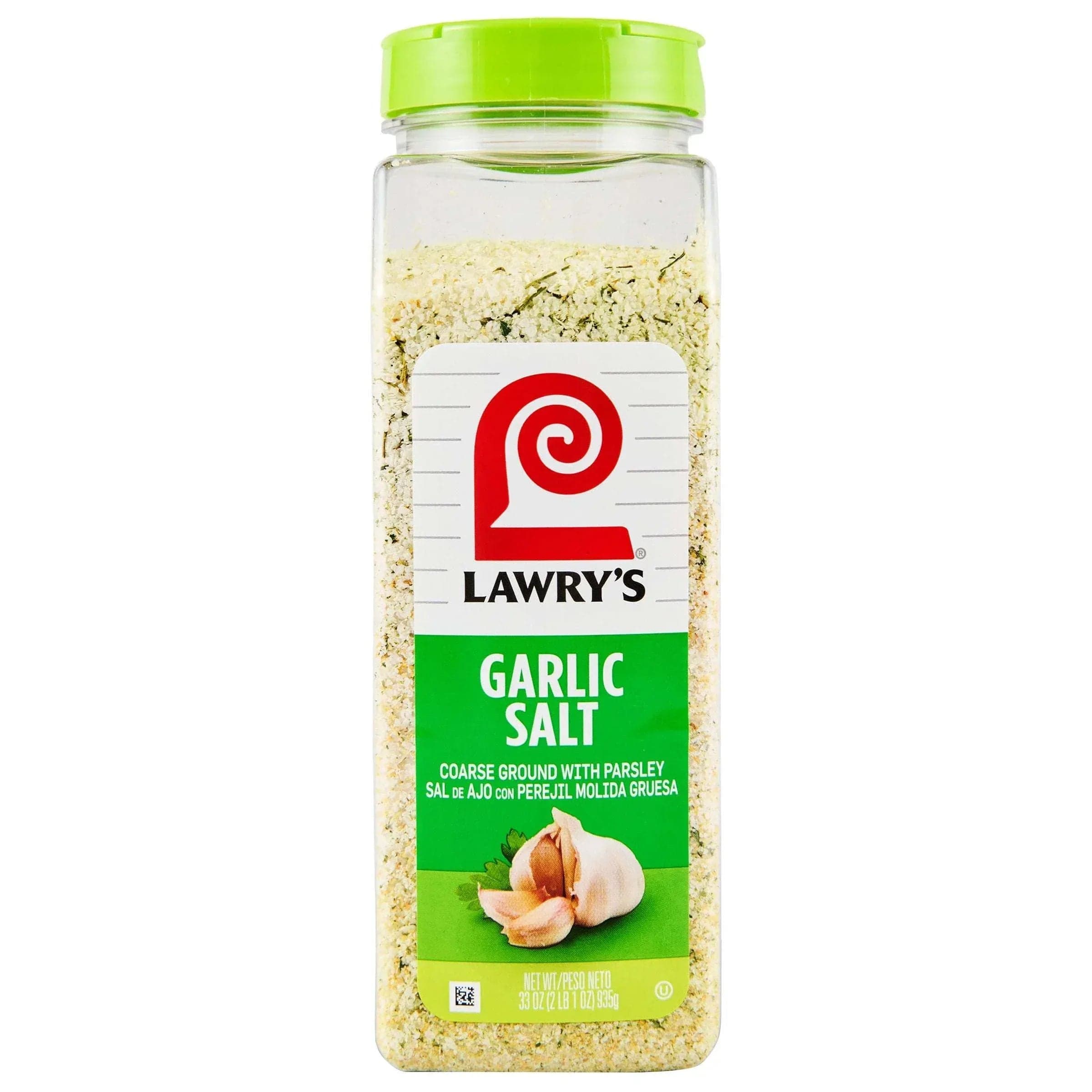 Lawry's Coarse Ground Garlic Salt with Parsley, 33 oz