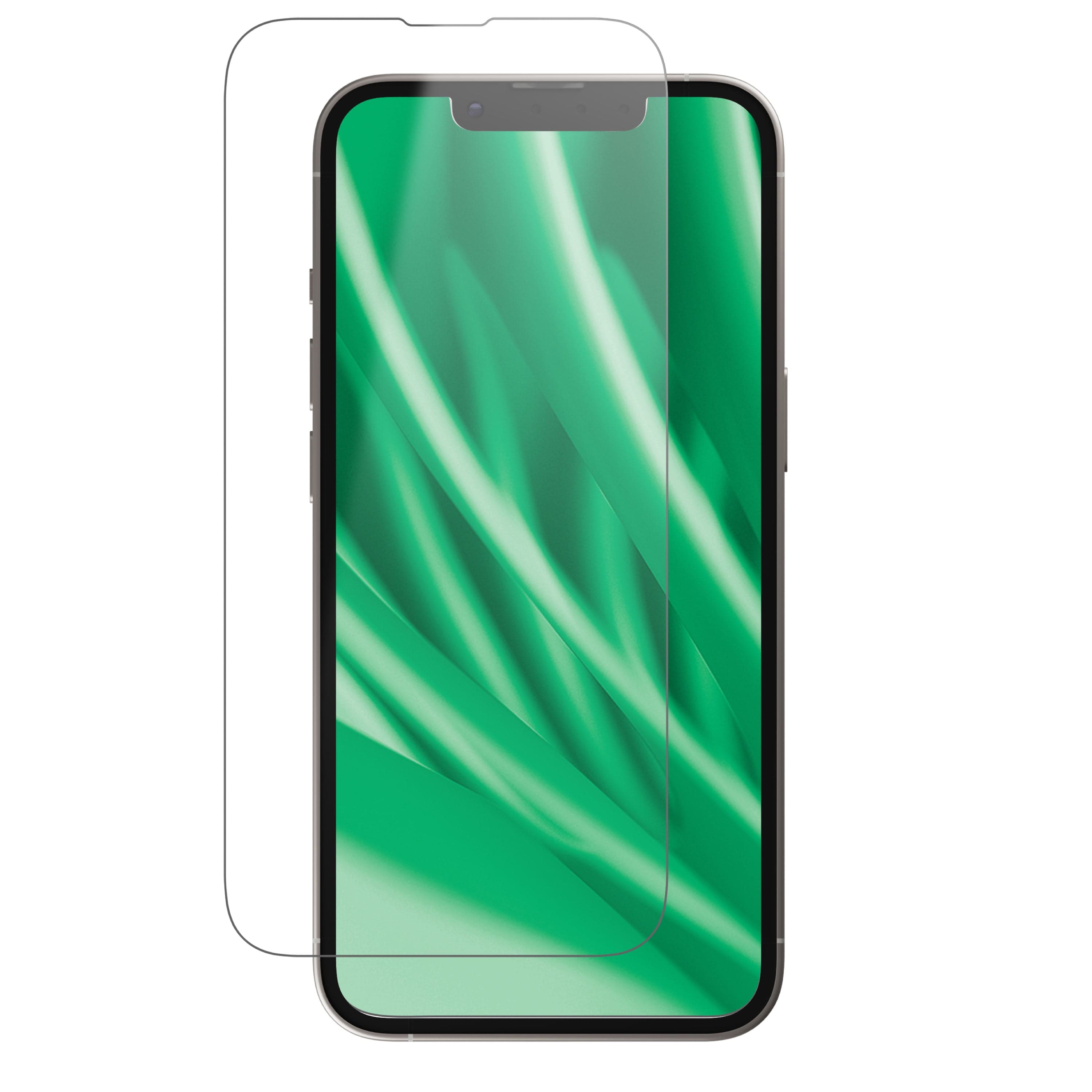onn. Corning Glass Screen Protector for iPhone 17e / 16e / 14 / 13 / 13 Pro, Made with Durable Glass by Corning, with Easy Application Tray