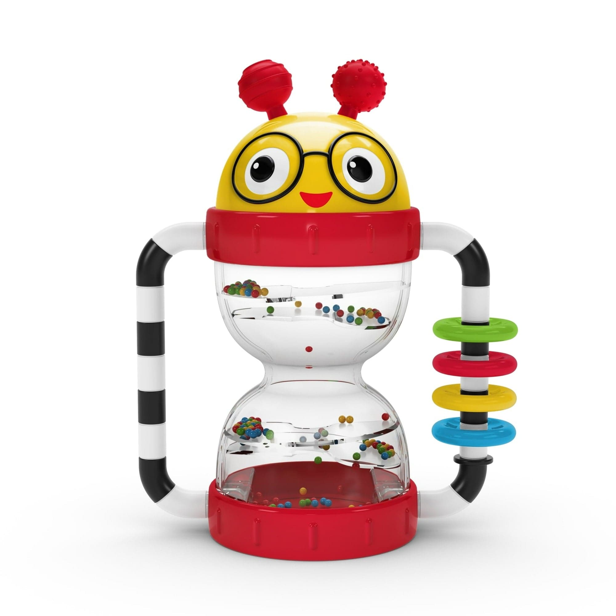 Baby Einstein Cal's Sensory Shake-Up Activity Rattle, Ages 3+ Months