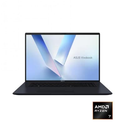 ASUS Vivobook 18" WUXGA IPS Copilot+ PC AMD Ryzen 7 260 32GB RAM 1TB SSD Quiet Blue - AMD Ryzen 7 260 Octa-core - 18" WUXGA 300nits Anti-glare Display